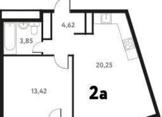 Продается двухкомнатная квартира, 43.5 м2, Московская область, Школьная улица, 28к1