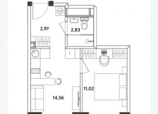 Продажа 2-комнатной квартиры, 32 м2, Москва, Окружной проезд, 10Г, район Соколиная Гора