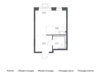 Квартира на продажу студия, 25.3 м2, Москва, жилой комплекс Алхимово, 15