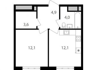 Продается 1-ком. квартира, 36.7 м2, Москва, САО, Михалковская улица