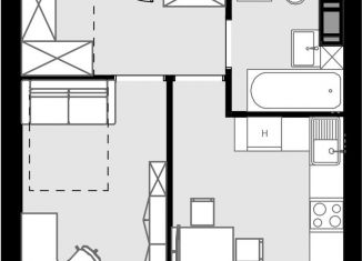 1-комнатная квартира на продажу, 36 м2, Москва, СВАО, Отрадная улица, 4А