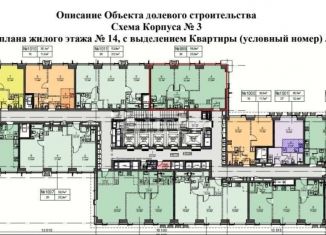 Двухкомнатная квартира на продажу, 57 м2, Москва, жилой комплекс Вэйв, 3, район Москворечье-Сабурово