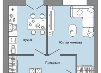 Продам однокомнатную квартиру, 38 м2, Удмуртия, улица Строителя Николая Шишкина, 11к1