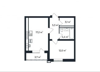 Продажа 1-комнатной квартиры, 43.9 м2, Владимирская область, улица Долголетия, 2к1