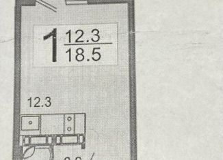 Продаю квартиру студию, 21.6 м2, Пензенская область, Светлая улица, 13