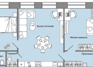 Четырехкомнатная квартира на продажу, 84 м2, Удмуртия, улица Строителя Николая Шишкина, 11к1