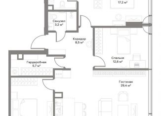 Продается 3-ком. квартира, 102.8 м2, Москва, Ленинградский проспект, вл8