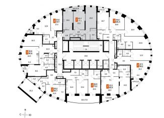 Продаю 2-комнатную квартиру, 77.1 м2, Москва, метро Хорошёвская