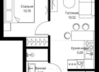 Продам 1-комнатную квартиру, 33.5 м2, Москва, проспект Мира, 186Ас1