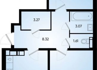 Продам 2-комнатную квартиру, 69.6 м2, Краснодар, микрорайон Губернский, Боспорская улица, 14