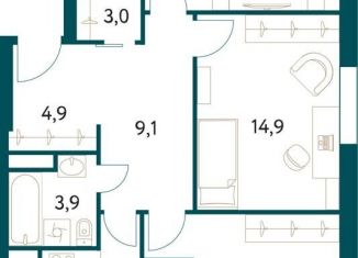 Продажа 4-ком. квартиры, 97 м2, Москва, Винницкая улица, 8к4