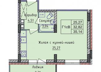 Продам квартиру студию, 58.4 м2, Ярославль, Фрунзенский район