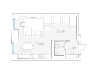 3-комнатная квартира на продажу, 126.9 м2, Москва, метро Новокузнецкая, Софийская набережная, 34с3