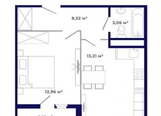 Продажа 1-комнатной квартиры, 40.9 м2, Иркутская область