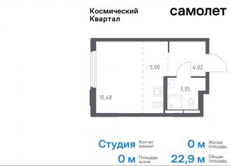 Продам квартиру студию, 22.9 м2, Королёв