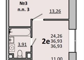 Продажа 2-комнатной квартиры, 36.9 м2, Одинцово