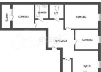 Сдается комната, 12 м2, Курган, 1-й микрорайон, 26