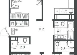 Продается 3-ком. квартира, 89.8 м2, Краснодар, Колхозная улица, 5к4, микрорайон Табачная Фабрика