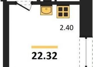 Продаю квартиру студию, 22.3 м2, Новосибирск, Сухарная улица, 107/2