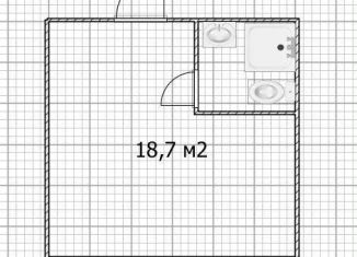 Продажа квартиры студии, 18.7 м2, Москва, 2-я Вольская улица, 20, район Некрасовка