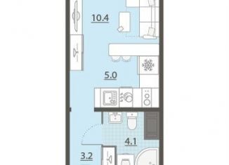 Продается квартира студия, 22.7 м2, Екатеринбург, метро Чкаловская, улица Архитектора Белянкина