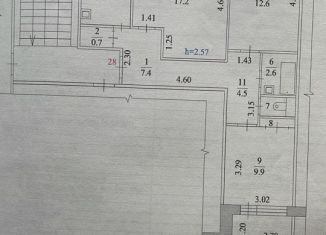 Продаю трехкомнатную квартиру, 63.7 м2, Благовещенск, Рабочая улица, 194