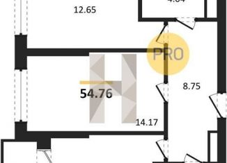 Продается двухкомнатная квартира, 54.8 м2, Ростовская область