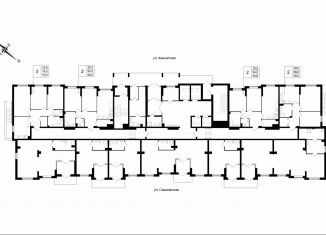 Продается двухкомнатная квартира, 64 м2, Екатеринбург, ЖК Уральский