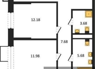 Продажа трехкомнатной квартиры, 86.6 м2, Воронеж, Железнодорожный район, набережная Чуева, 7