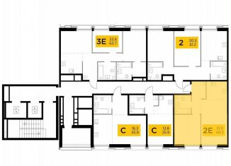 Продам 2-ком. квартиру, 49.3 м2, Москва, станция Балтийская