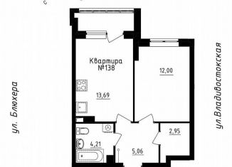 Продаю 1-комнатную квартиру, 39.4 м2, Екатеринбург, Кронштадтская улица, ЖК Уральский