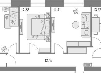 Продажа трехкомнатной квартиры, 74.3 м2, Киров