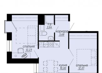 Продажа 2-ком. квартиры, 41.6 м2, Санкт-Петербург, Выборгский район