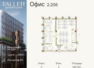 Офис на продажу, 192.71 м2, Москва, Жуков проезд, 8с3