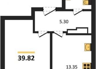 Продаю 1-ком. квартиру, 39.8 м2, Новосибирск, улица Краузе, 31