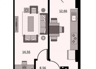 Продается 1-ком. квартира, 42.3 м2, Ростов-на-Дону