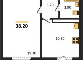 Продается 1-ком. квартира, 38.2 м2, Воронеж, улица Шидловского, 28, Левобережный район