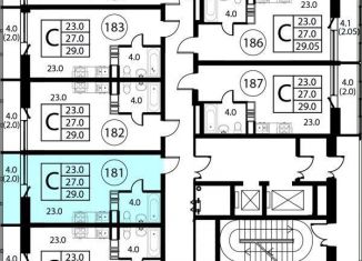 Продажа квартиры студии, 29 м2, Домодедово