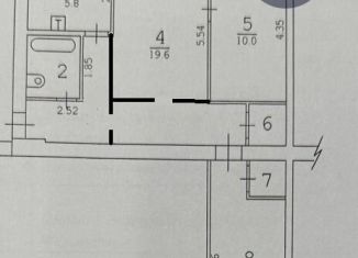 Продам 3-ком. квартиру, 58.4 м2, Северодвинск, Индустриальная улица, 79