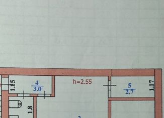 Продажа двухкомнатной квартиры, 41.6 м2, Мордовия, Пролетарская улица, 40