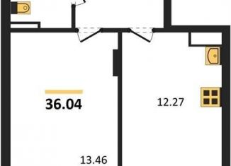 Продается 1-ком. квартира, 36 м2, Воронеж, Московский проспект, 66, Коминтерновский район