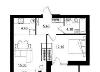 Продается 2-комнатная квартира, 43.5 м2, Киров, Октябрьский район