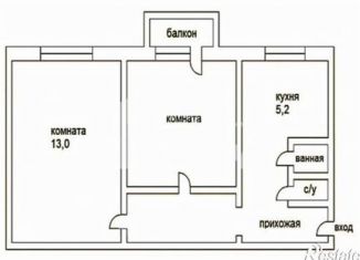 Сдам 2-комнатную квартиру, 56 м2, Белгород, улица Шумилова, 37