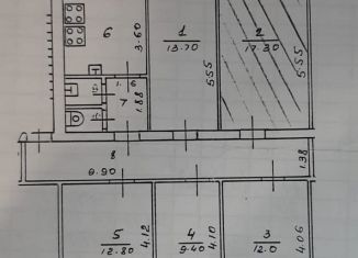 Продам комнату, 17.3 м2, Казань, улица Восстания, 15, Ново-Савиновский район