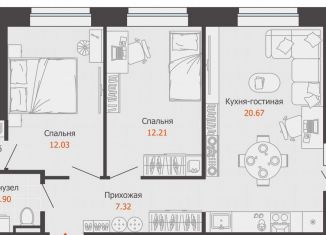 3-ком. квартира на продажу, 62 м2, Кировская область