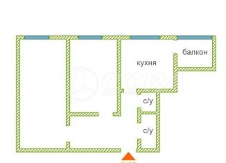 Продажа 2-ком. квартиры, 48 м2, рабочий посёлок Винзили, Зелёная улица, 31А