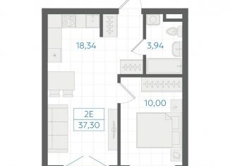 Продаю 1-ком. квартиру, 36.3 м2, Екатеринбург