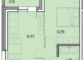 Продается однокомнатная квартира, 43.6 м2, Иркутск, ЖК Zenith