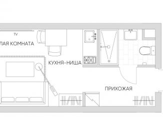 Продается квартира студия, 22.1 м2, Москва, Автомобильный проезд, 4, станция Калитники