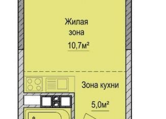 Продаю квартиру студию, 23 м2, Ижевск, Устиновский район